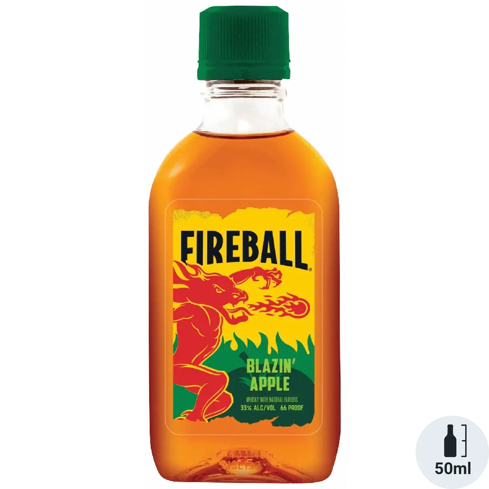 Fireball Blazin' Apple Whiskey 66P 50ML