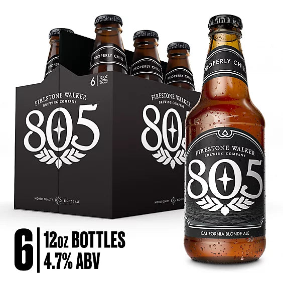 Firestone Beer 6 Pack Bottle 12OZ