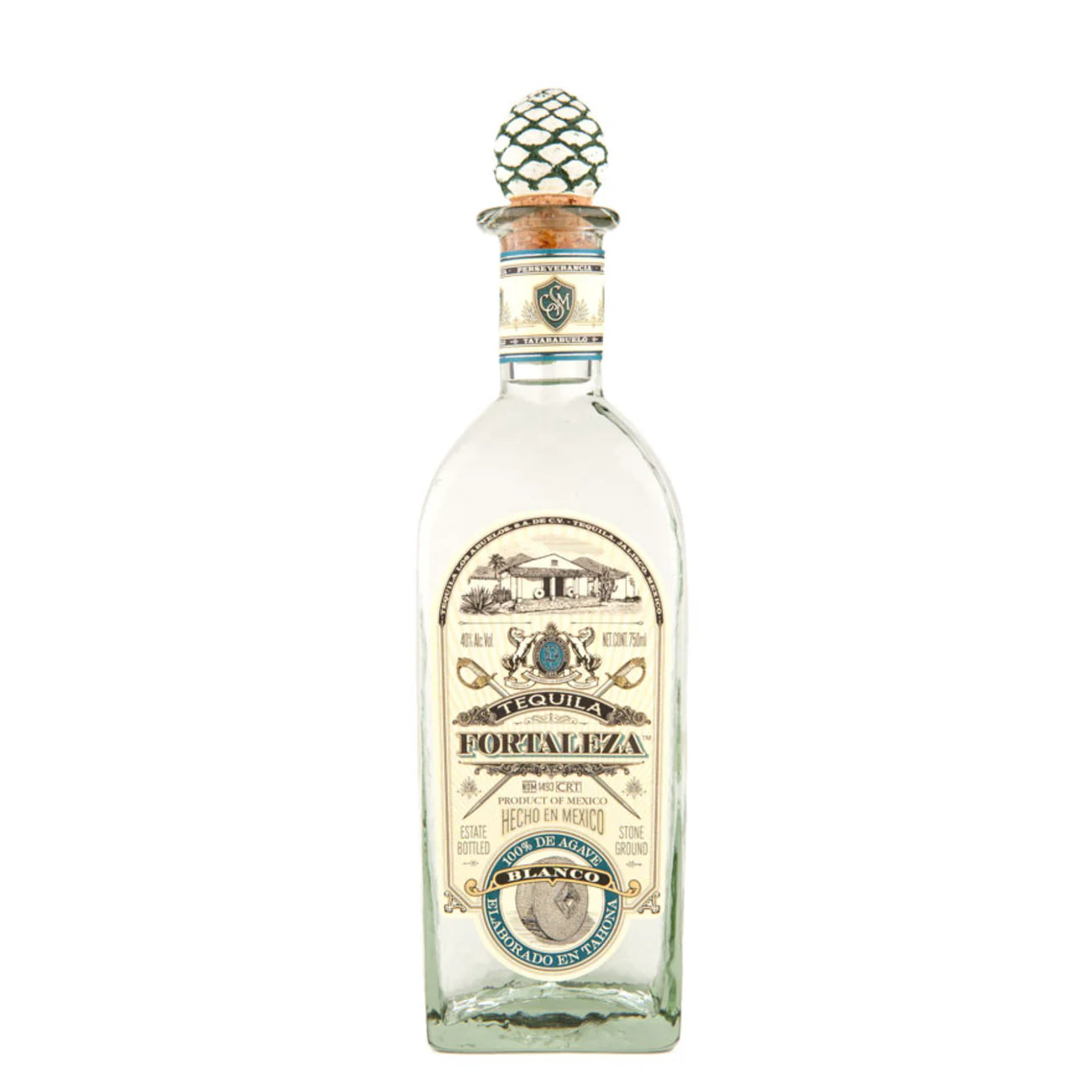 Fortaleza Tequila Blanco 750ML