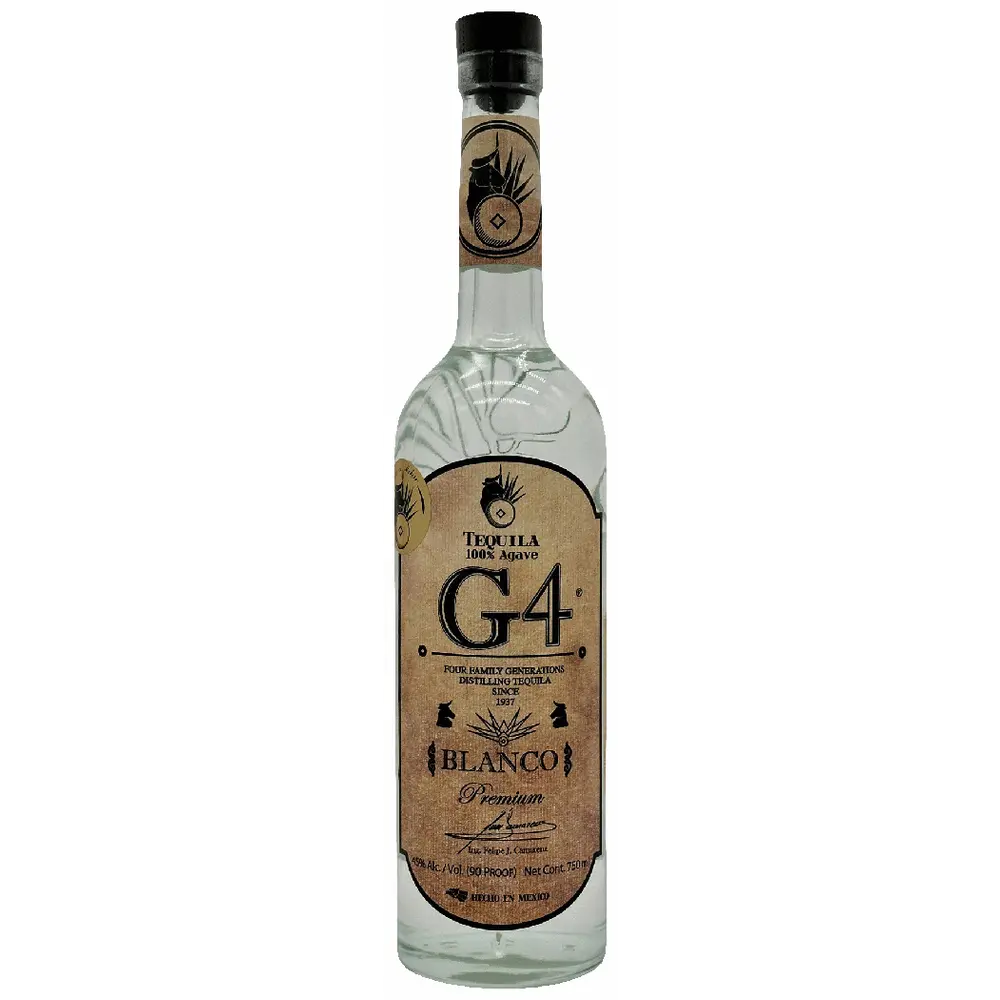 G4 Tequila Blanco De Madera Premium 750ML