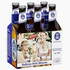 Hofbrauhaus Hefe Weiss Beer 6PK-11OZ