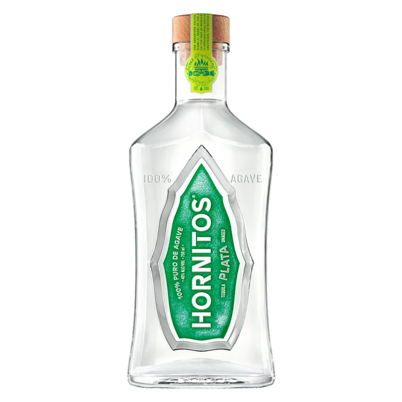 Hornitos Plata Tequila 750ML (80 Proof)