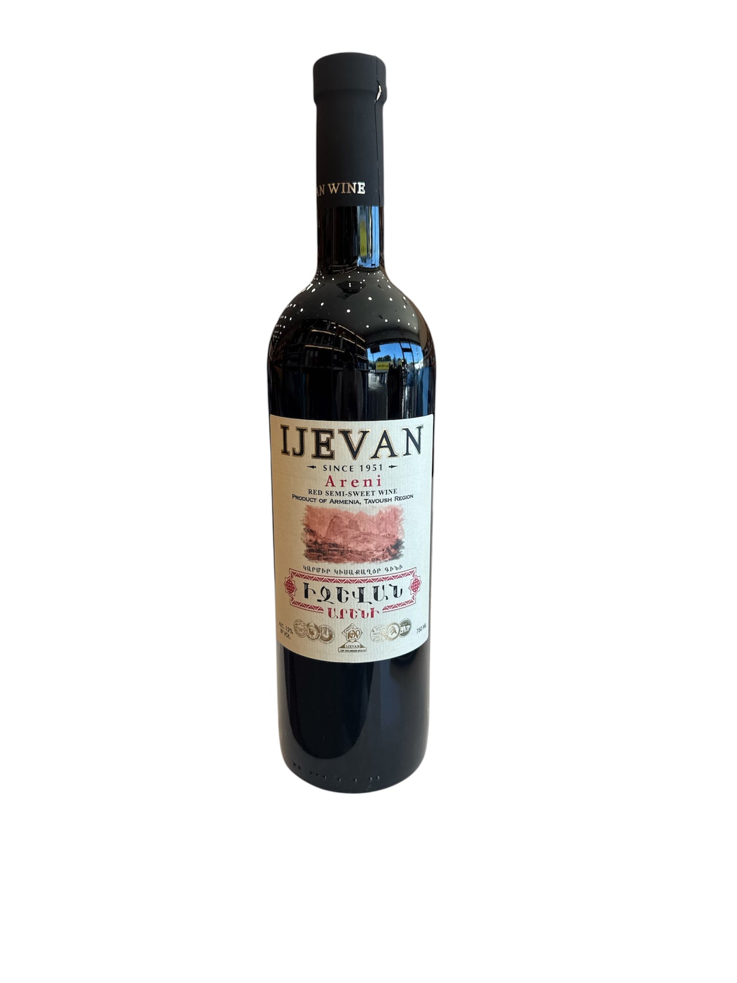 Ijevan Areni Red Semi Sweet Wine Armenia 750ML