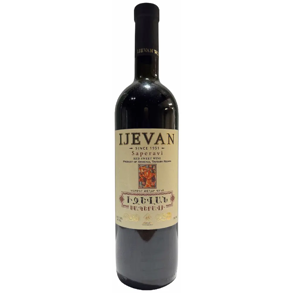 Ijevan Saperavi Red Sweet Wine Armenia  750ML