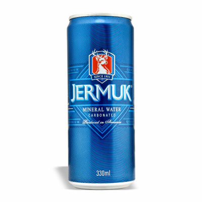 JERMUK MINERAL WATER CAN 12PK330ML