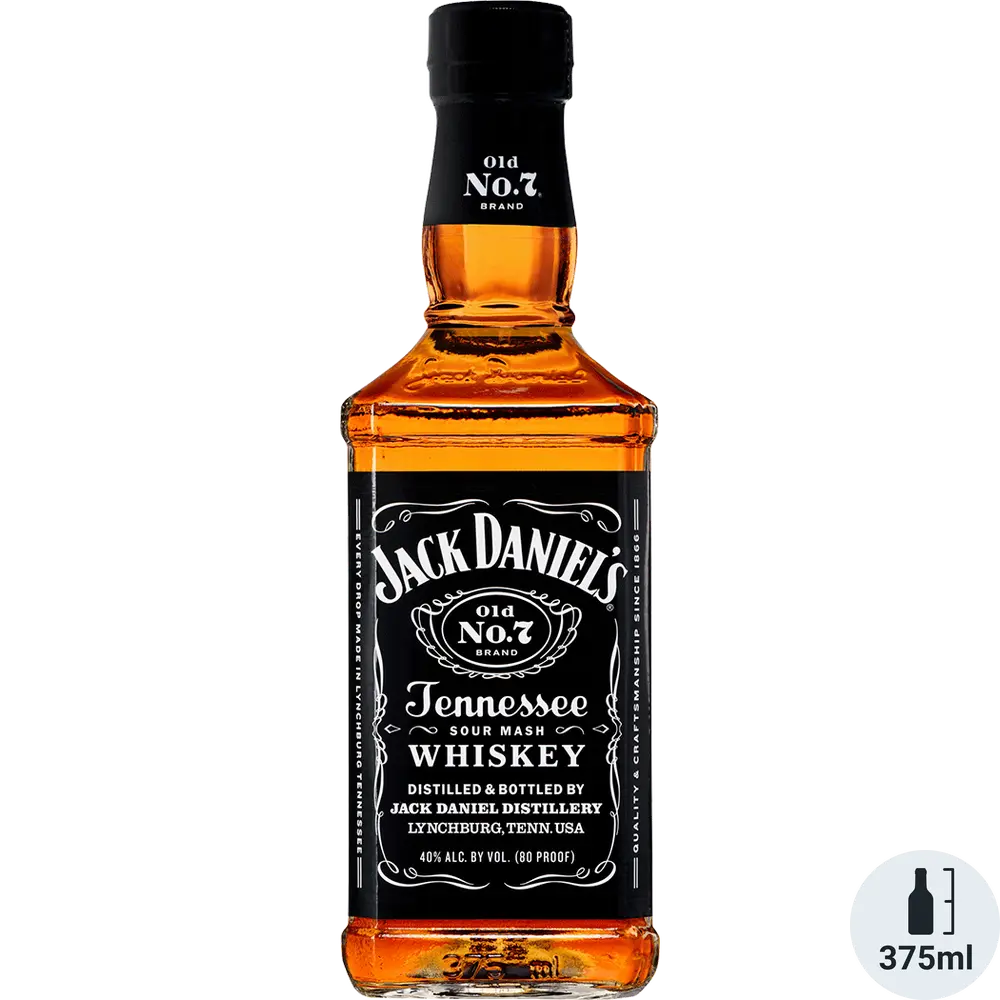 Jack Daniels Tennessee Whiskey 375ML