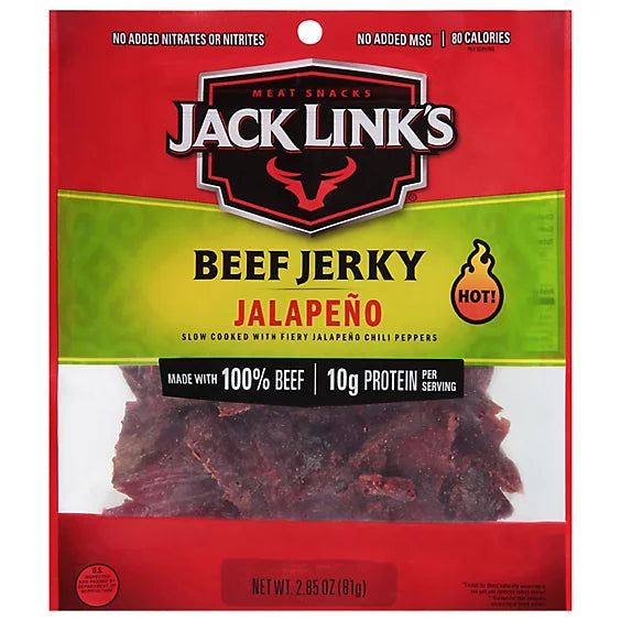 Jack Link's Beef Jerky Jalapeno 3.25OZ
