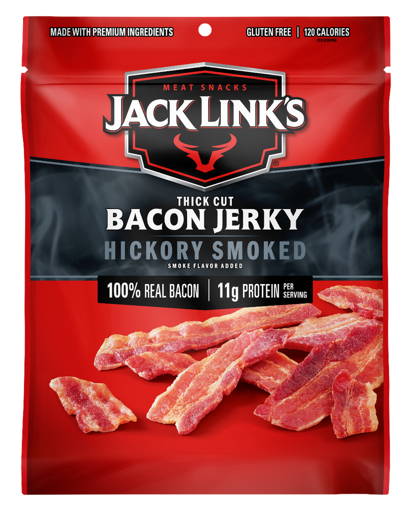 Jack Link's Thick Cut Bacon Jerky Hickory Smoked 2.85OZ