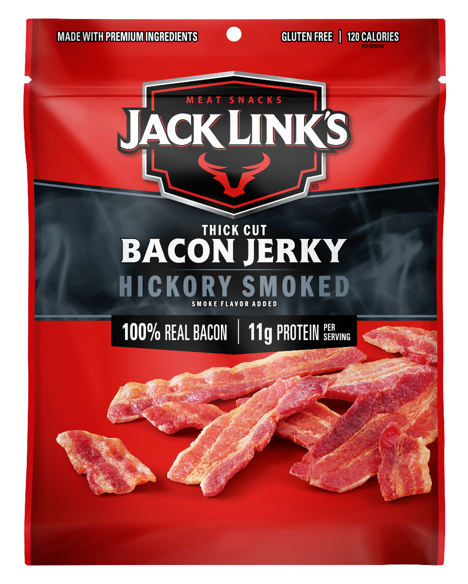 Jack Link's Thick Cut Bacon Jerky Hickory Smoked 2.85OZ