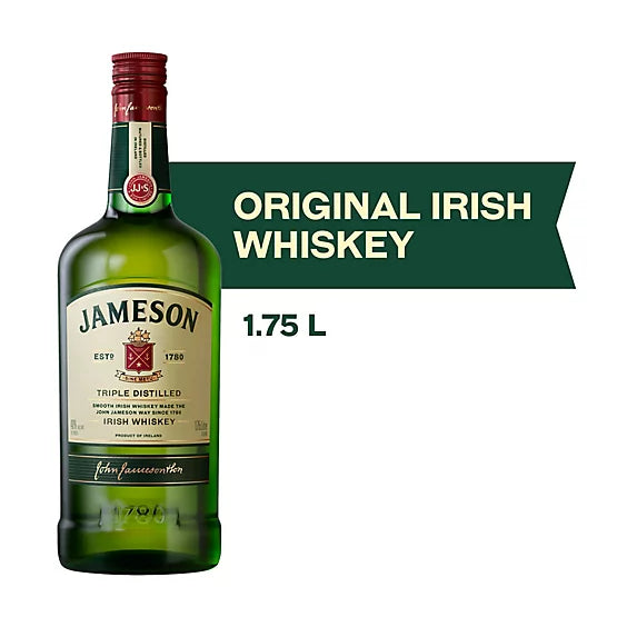 Jameson Blended Irish Whiskey 80 1.75L