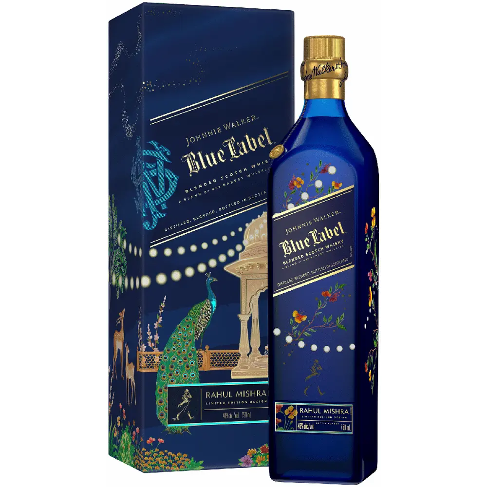Johnnie Walker Blended Scotch Blue Label Limited Dewali Edition  750ML