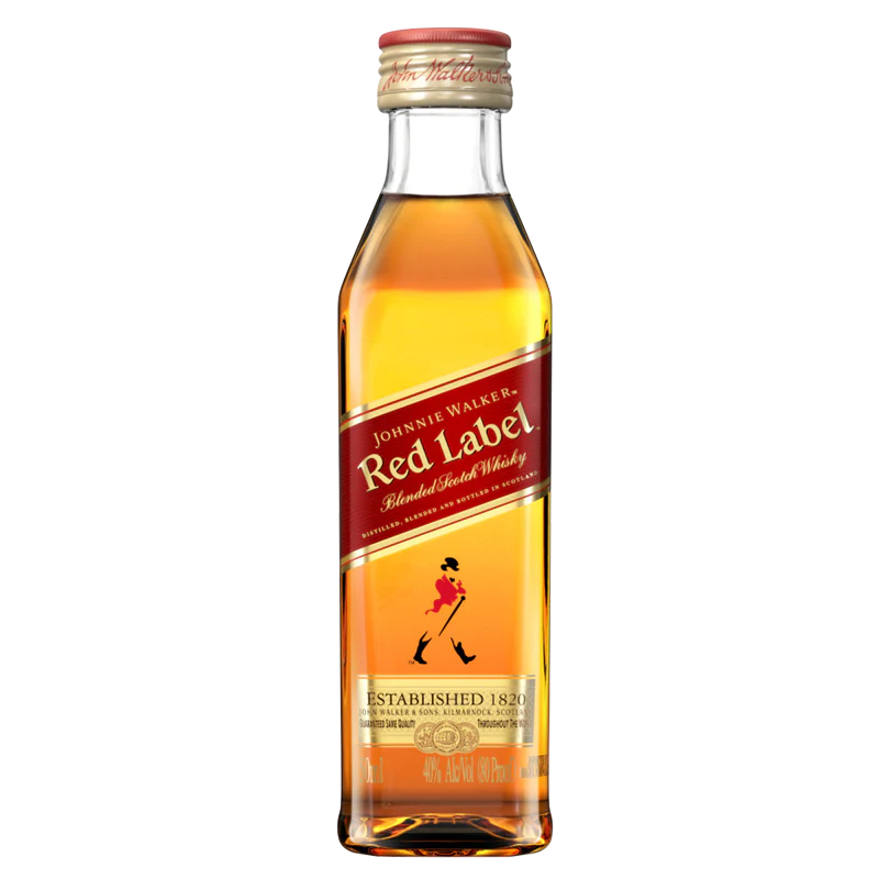 Johnnie Walker Blended Scotch Red Label 80 50ML