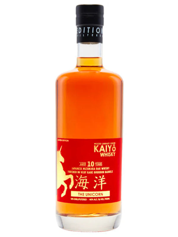 Kaiyo The Unicorn Wood Library Series 10 Year Old Japanese Whisky 700ML