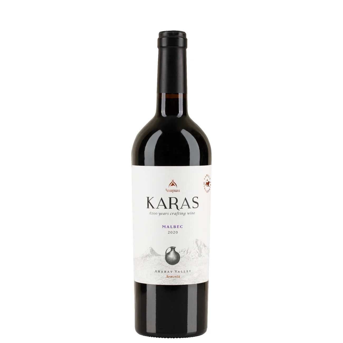 Karas Malbec Red Dry Wine 2023 750ML