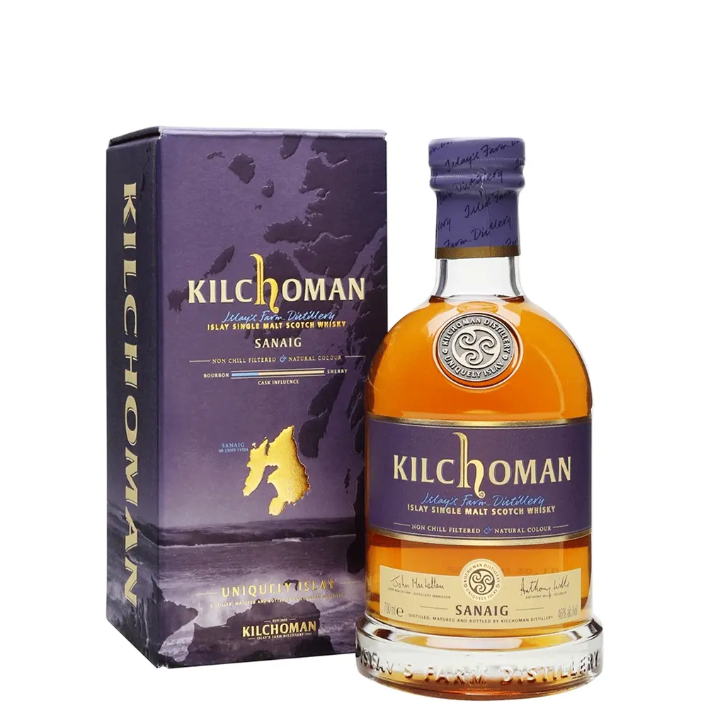 Kilchoman Scotch Single Malt Sanaig 92pf 750ML