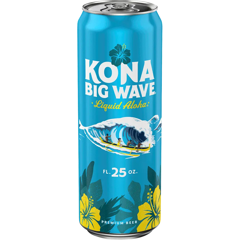 Kona Big Wave Liquid Aloha Beer Can 25OZ