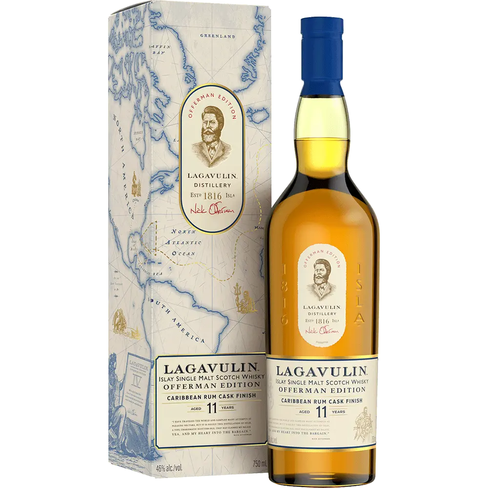 Lagavulin Scotch Single Malt Whiskey 11 Years Offerman Edition 750ML