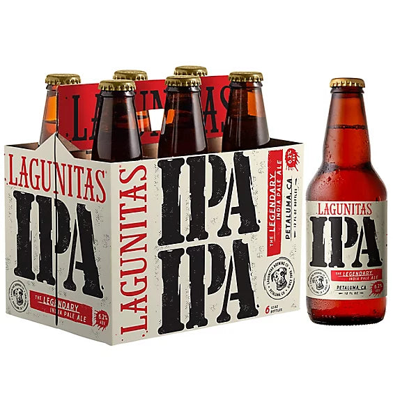 Lagunitas IPA Bottles 6P 12OZ