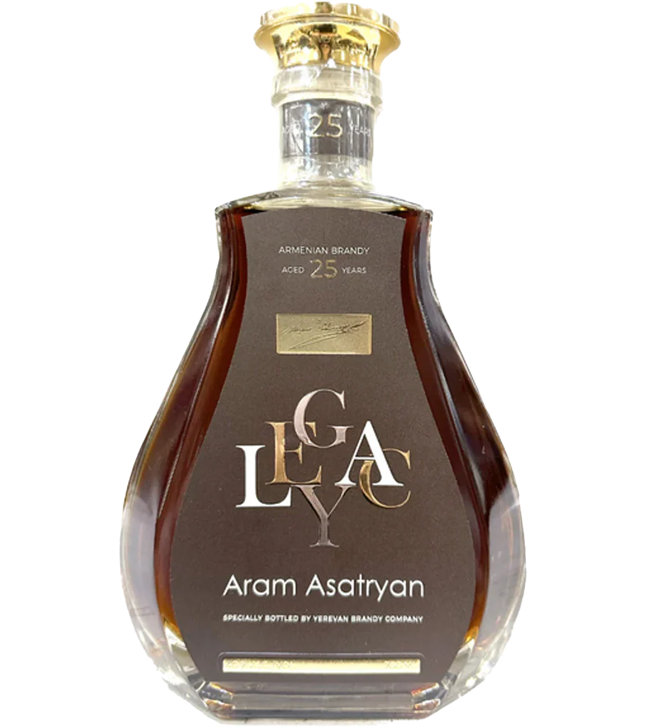 Legacy By ARAM ASATRYAN Brandy Armenia 25Yr 700ML