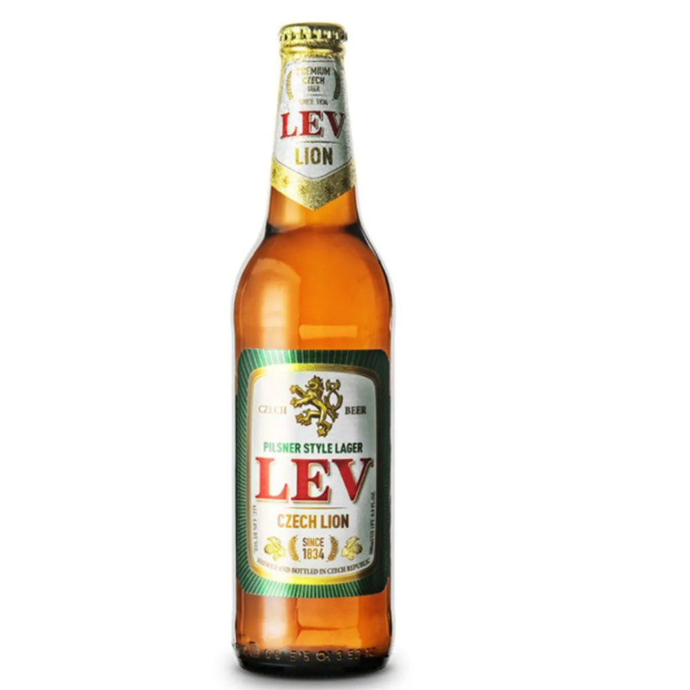 Lev Lion Pilsner Style Lager Beer 500ML