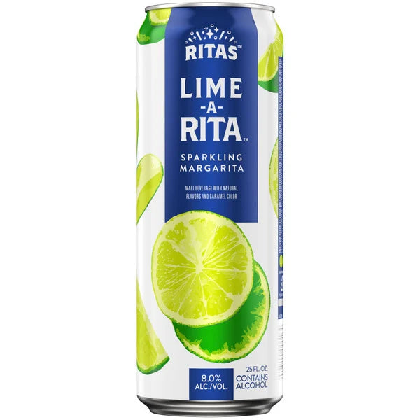 Lime A Rita Sparkling Margarita Can 25OZ