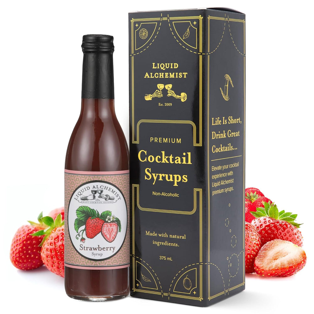 Liquid Alchemist Strawberry Cocktail Syrup 375ML