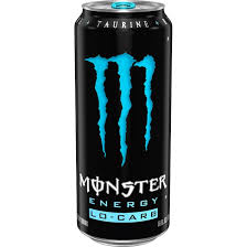 Monster Energy, Lo-Carb, Energy Drink, 16 FL OZ Aluminum Can
