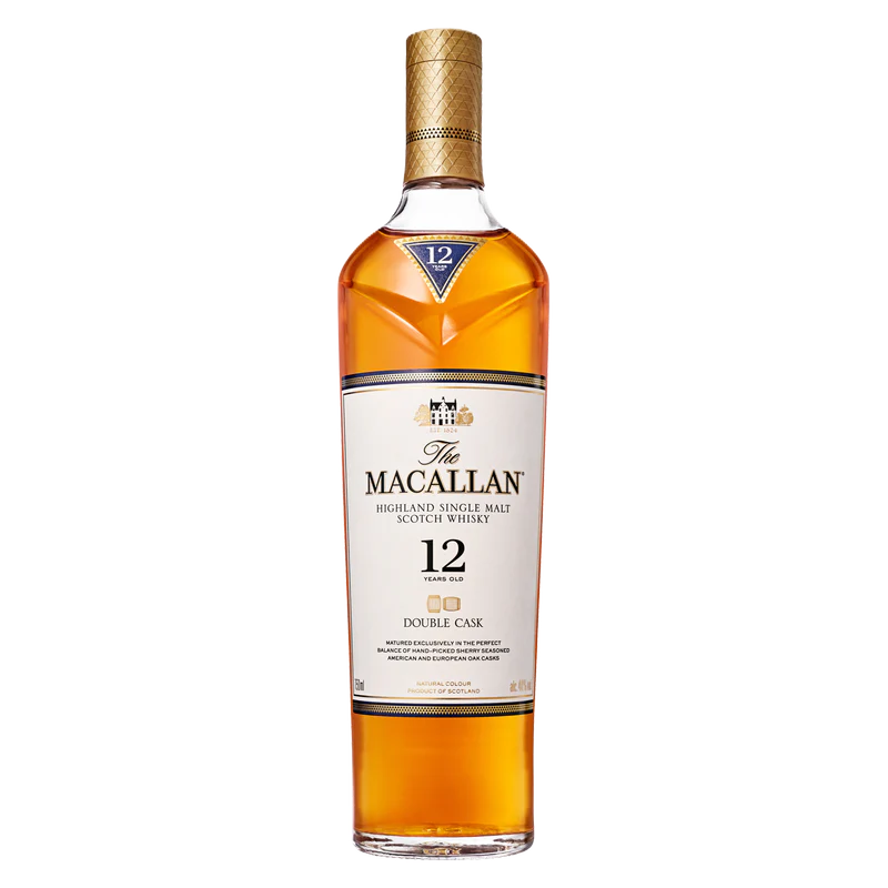 Macallan Double Cask Scotch Single Malt whiskey 12Yr 750ml