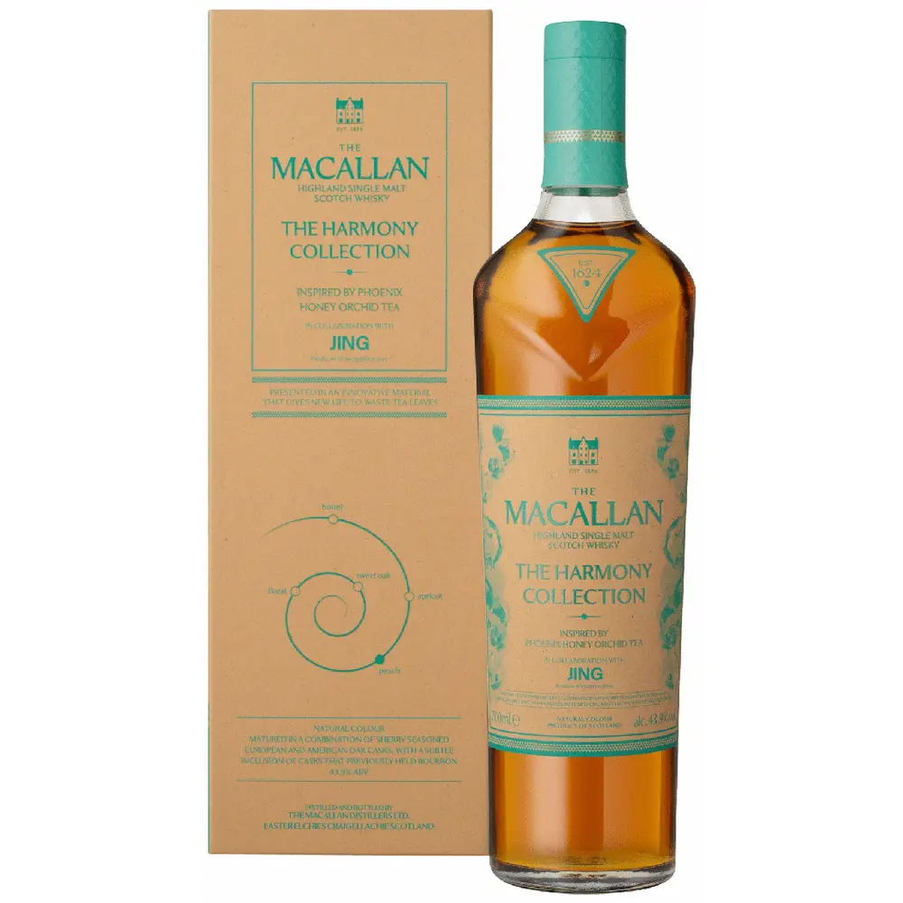 Macallan Scotch Single Malt The Harmony Collection Phoenix Honey Orchid Tea Highland 750ML