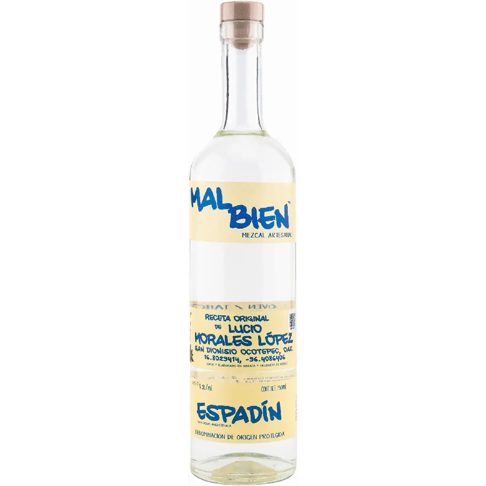 Mal Bien Mezcal Artesanal Espadin Morales 750ML