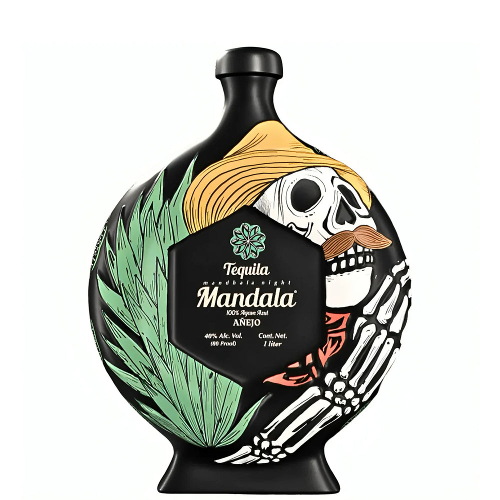 Mandala Tequila Anejo Limited 2025 Dia De Los Muertos Edition 1liter
