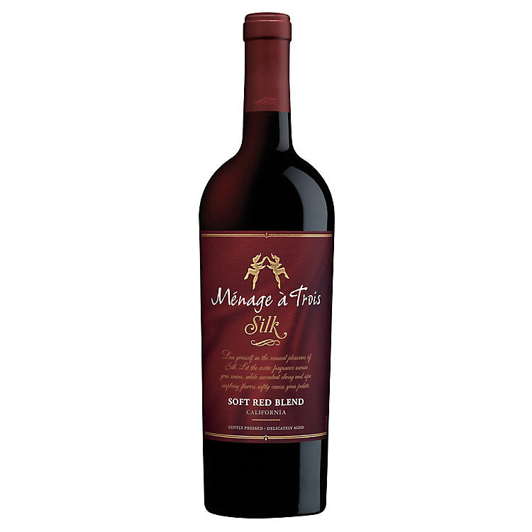 Menage a Trois Soft Red Blend Silk California 2022 750ML