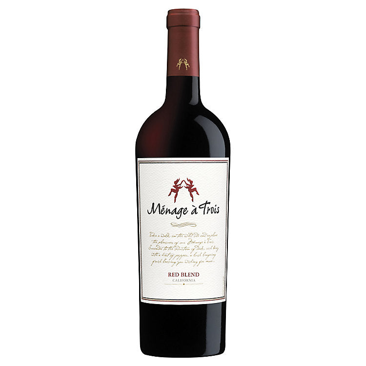 Menage a Trois Red Wine California 2022 750ML