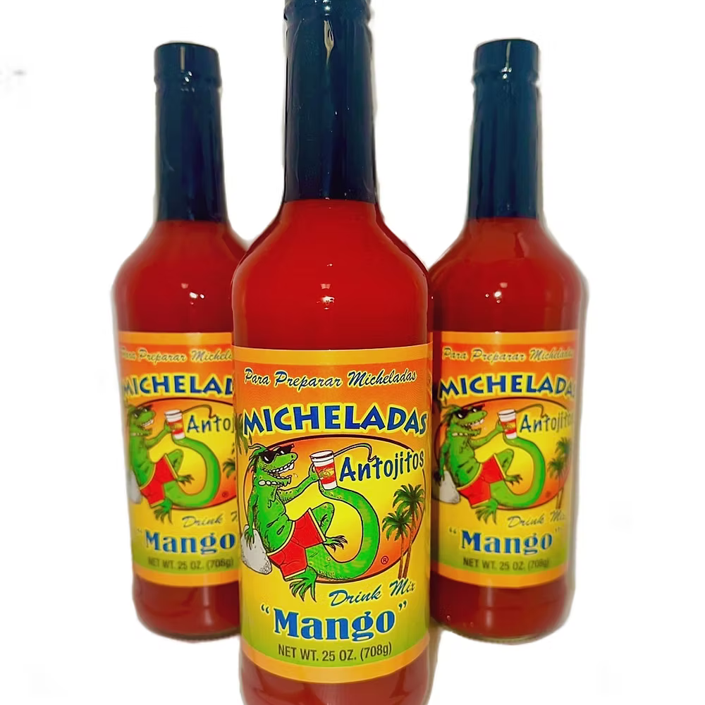 Micheladas Antojitos  Mango Drink Mix 25oz