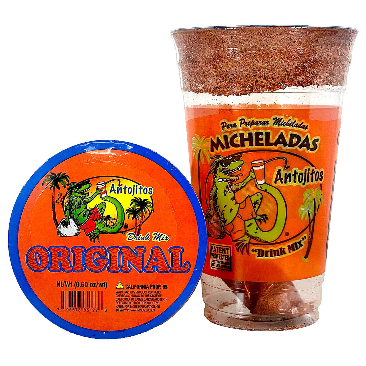Micheladas Antojitos Michelada Original 24oz Cup w/ Spice Pack