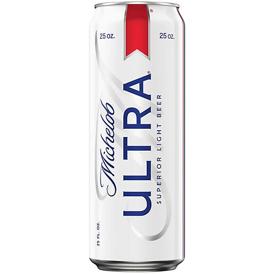 Michelob ULTRA Superior Light American Lager Beer Can 25OZ