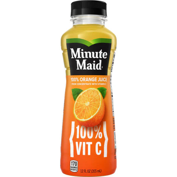 Minute Mais Orange Juice 100%VIT C 12FL OZ