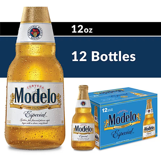 Modelo Especial Lager Mexican Beer Bottle12 12OZ