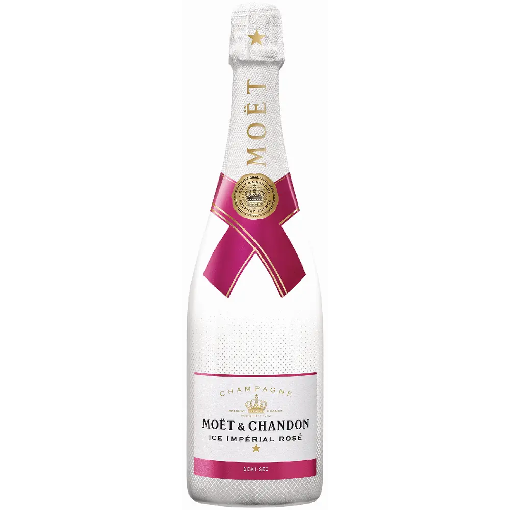 Moet & Chandon Imperial Rose Ice Demi Sec 750ML