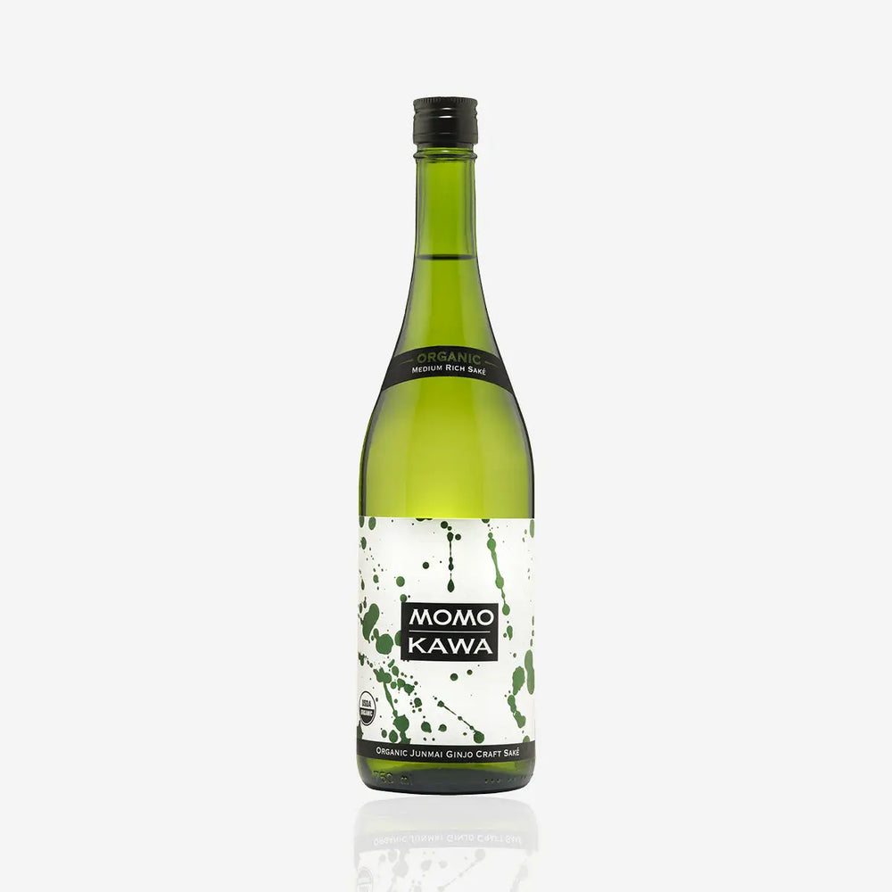 Momokawa Organic Junmai Ginjo Sake 750ML