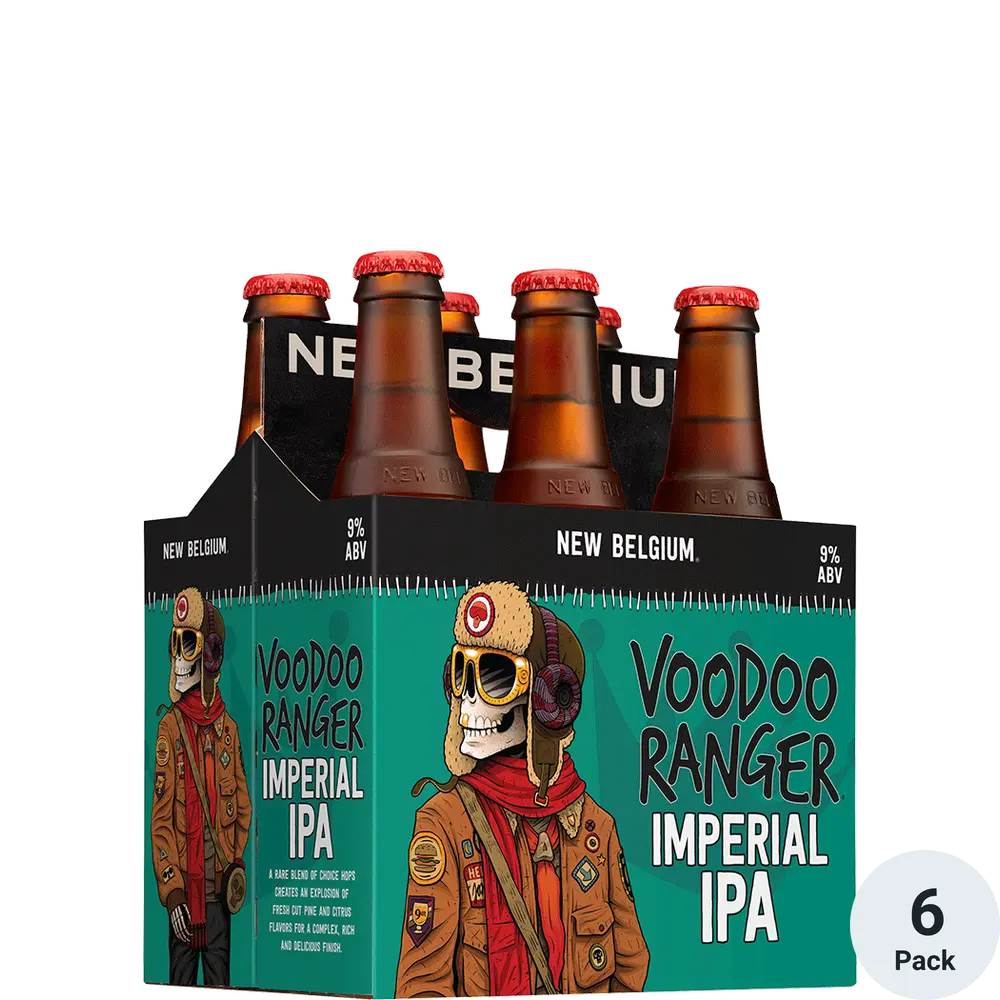 New Belgium Voodoo Ranger Imperial IPA 6pk 12OZ Btls