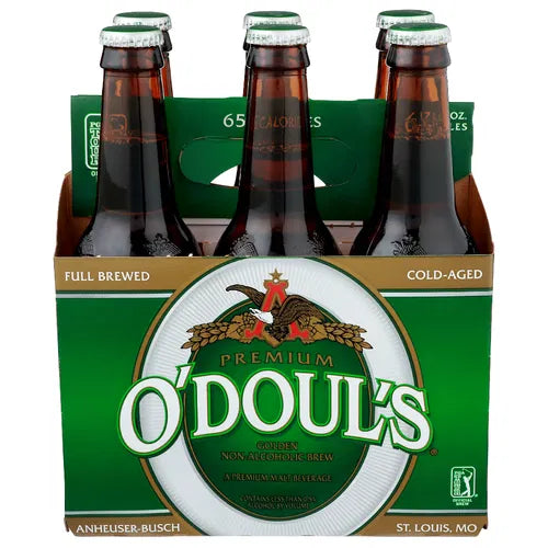 O'doul's Golden Non-Alcoholic Brew 12OZ 6Pack