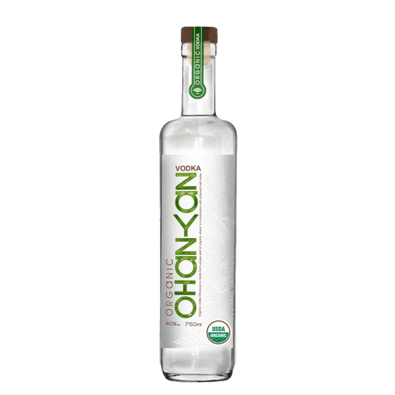 Ohanyan Organic Vodka 750ML