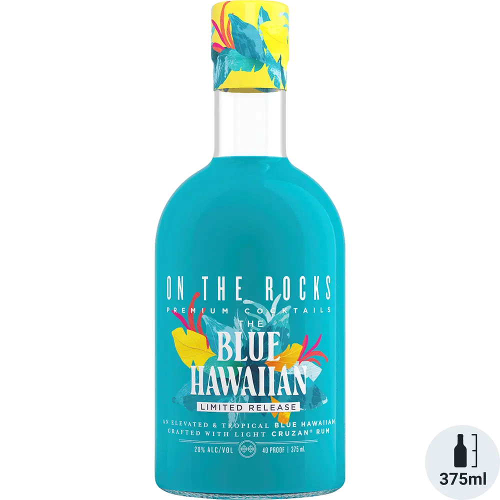 On the Rocks Blue Hawaiian 375ML