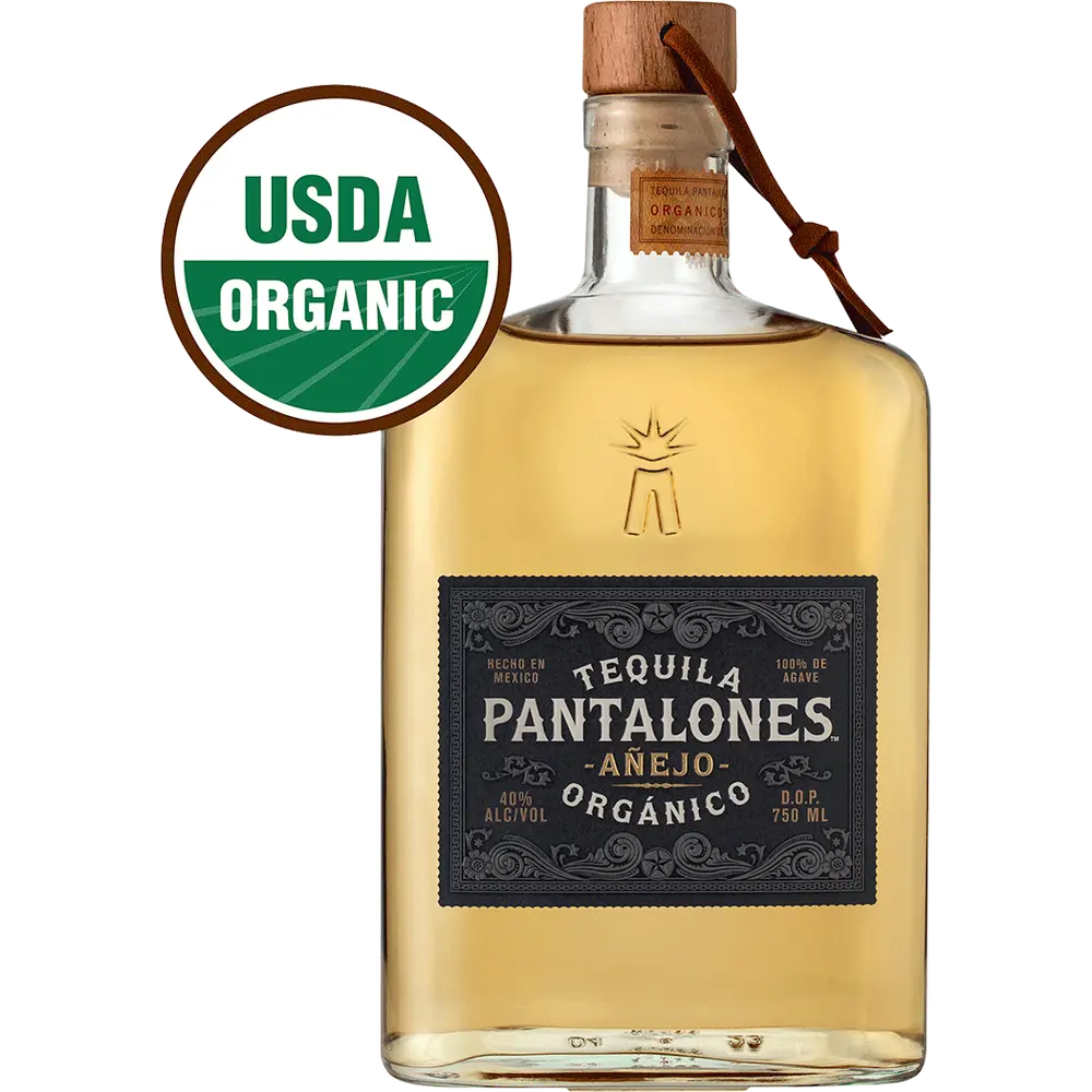 Pantalones Organic Tequila Anejo 750ML