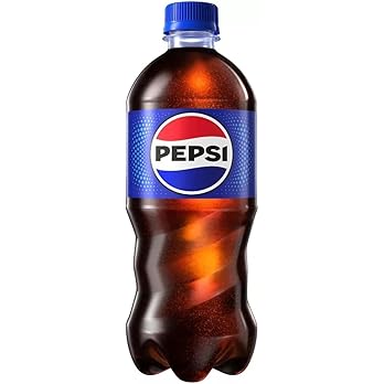 Pepsi Cola Soda Pop, 20 fl oz Bottle