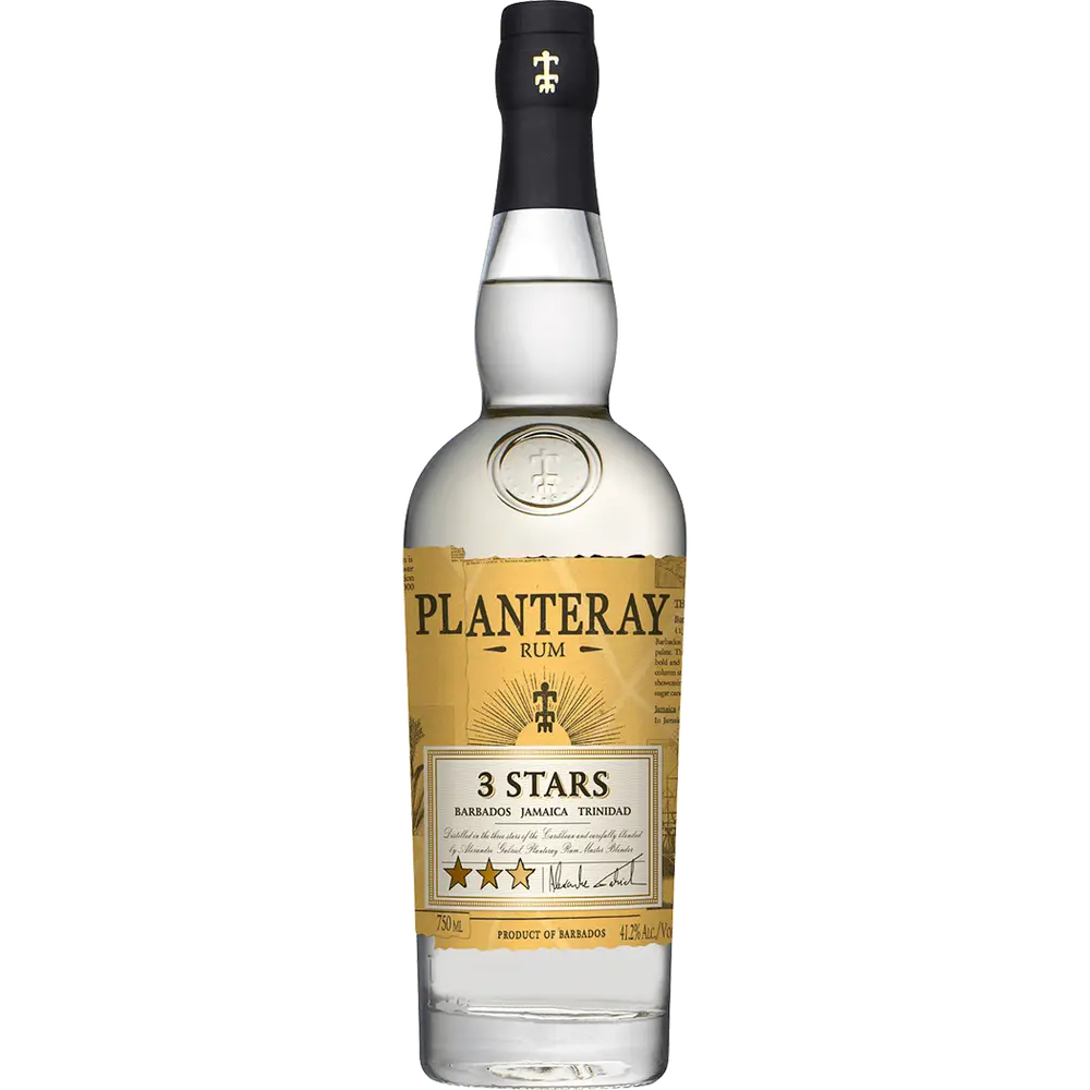 Planteray 3 Stars White Rum 750ML