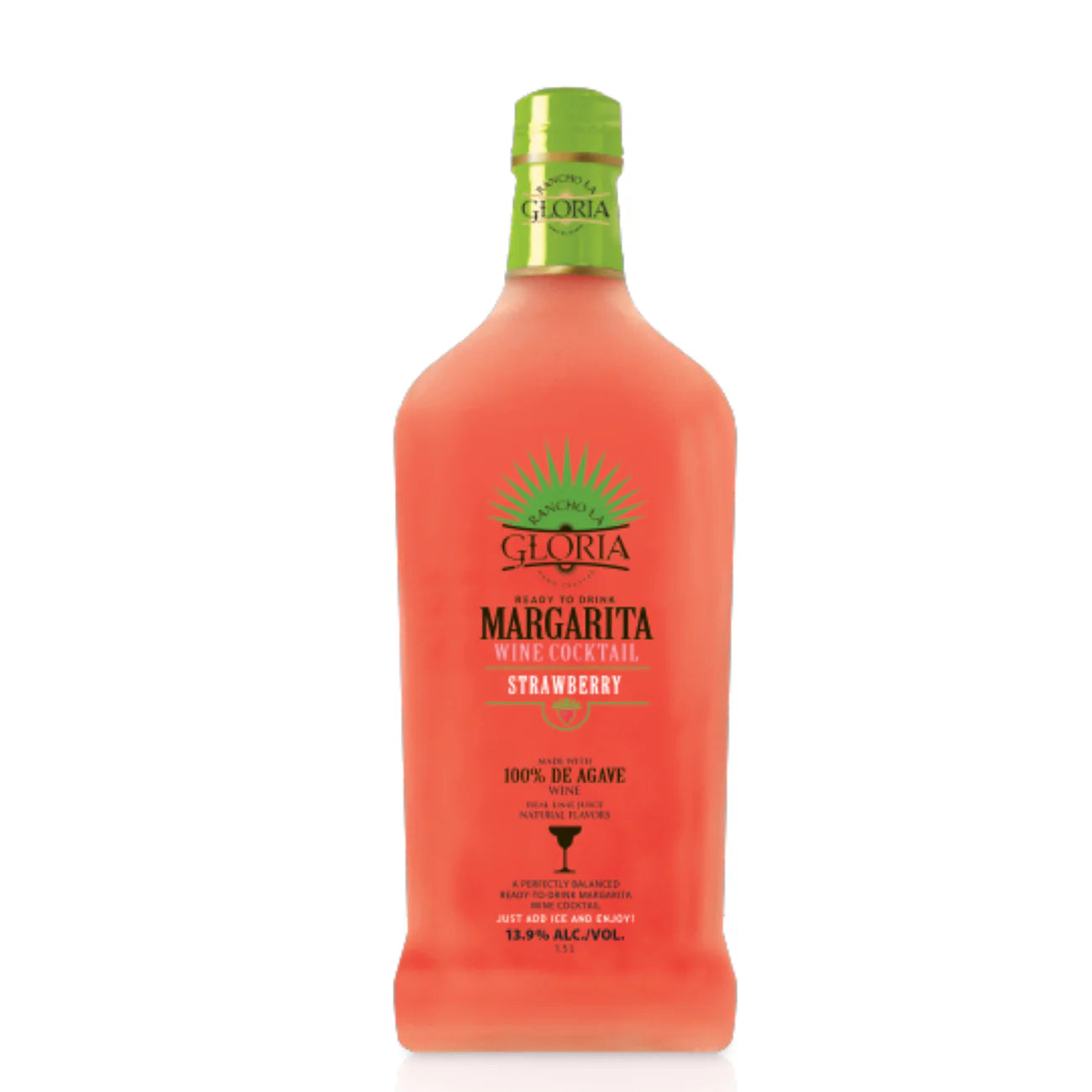 Rancho La Gloria Strawberry Margarita Cocktail 1.5L