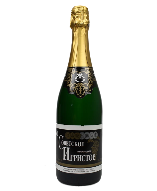 Sovietskoye Sparkling Moscato Semi Sweet Armenia Wine 750ML