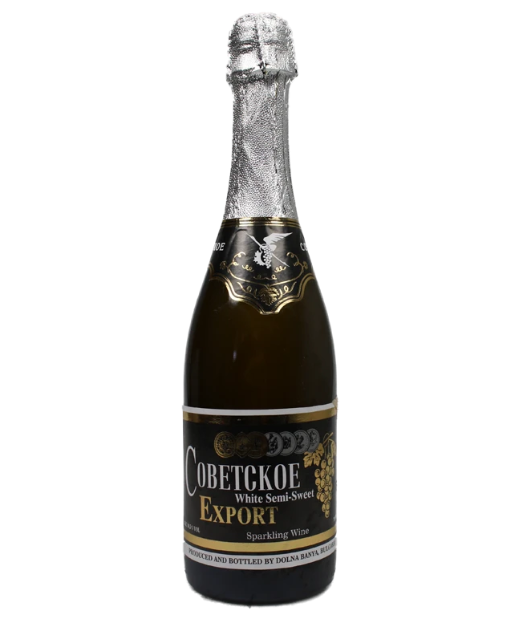 Sovietskoye Sparkling White SemiSweet Armenia Wine 750ML
